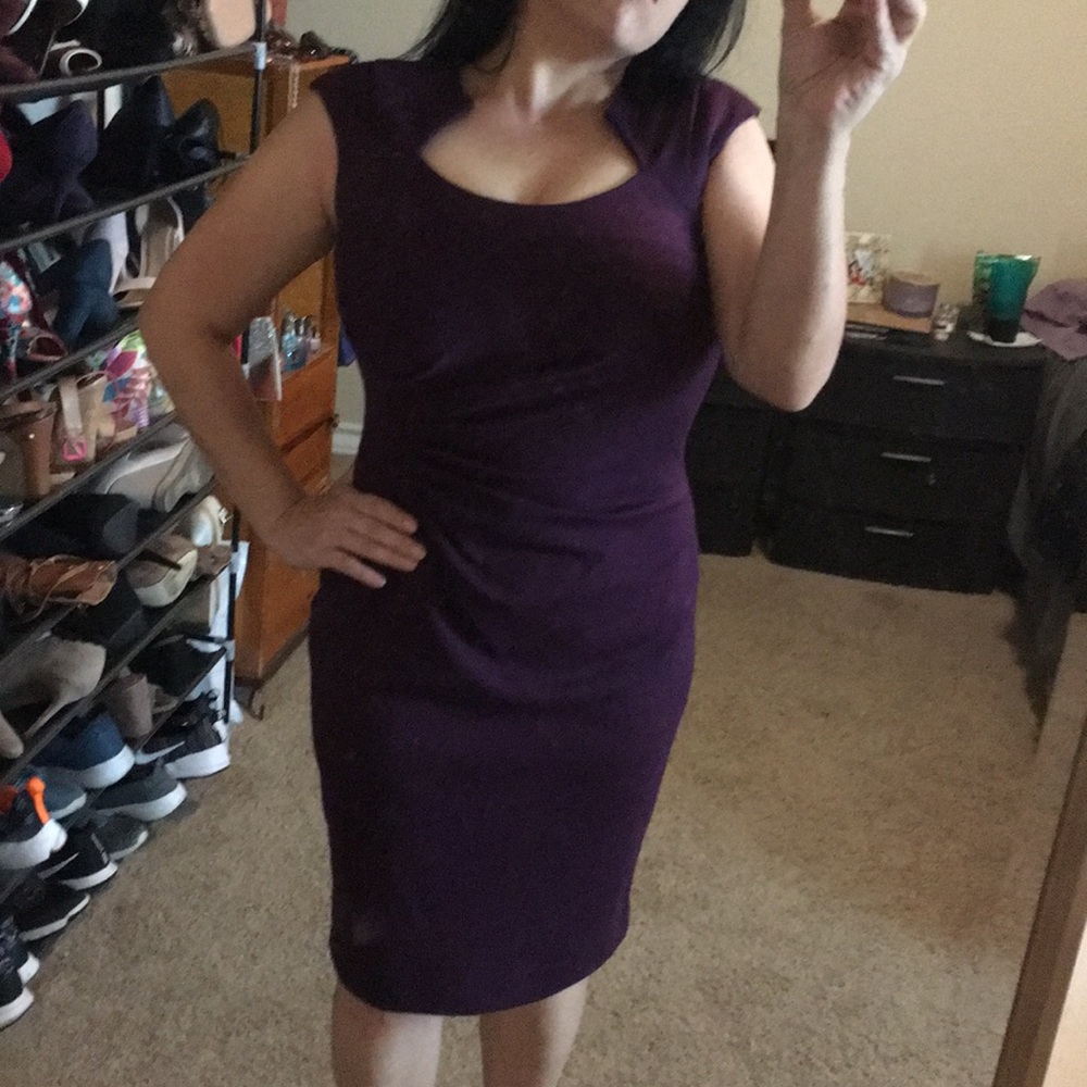 Calvin Klein Purple dress